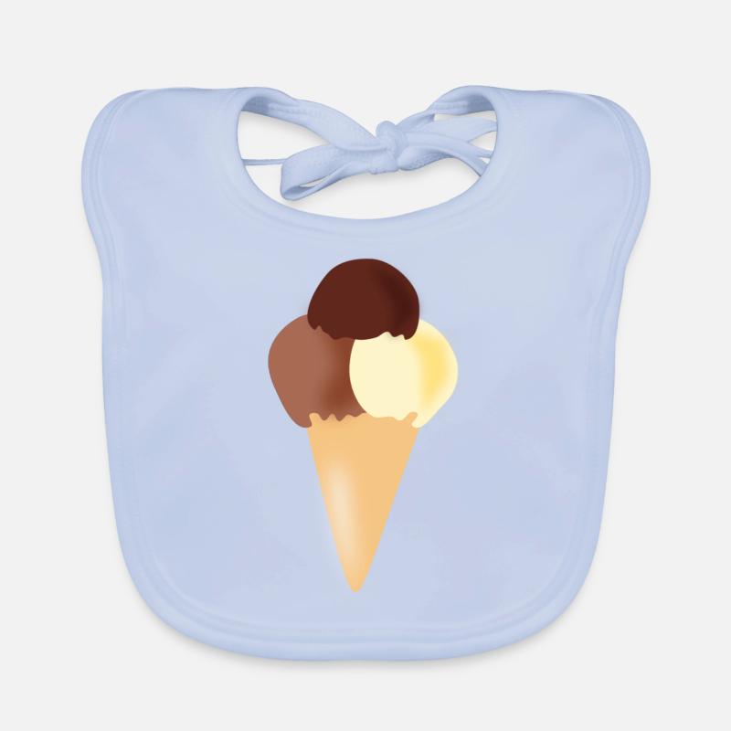 eis eiscreme restaurant ice cream sundae32 Baby Bio-Lätzchen