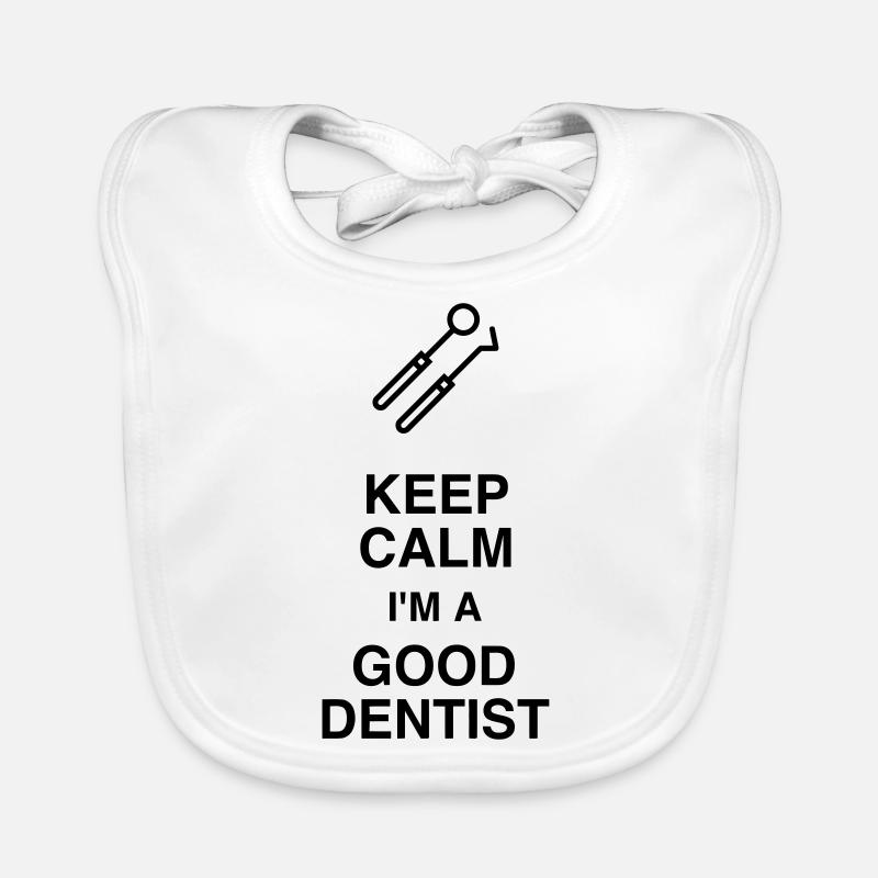dentiste / dent / médecin / médecine Bavoir bio Bébé