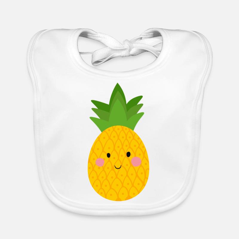 pineapple Organic Baby Bibs