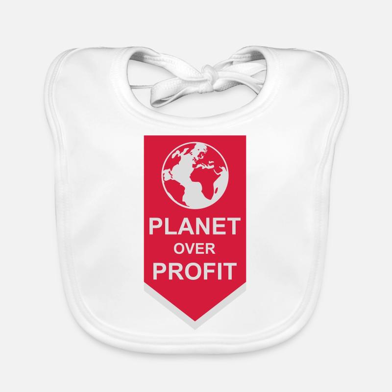 Planète sur le devis de profit Bavoir bio Bébé