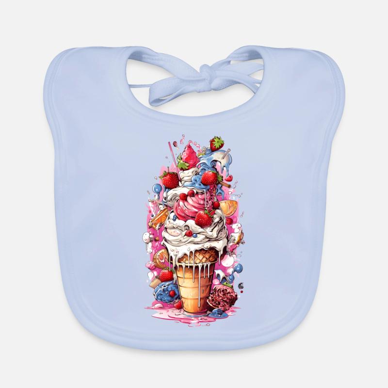 Icecream Baby Bio-Lätzchen