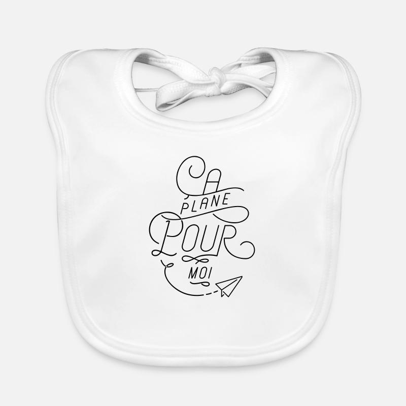 That Plane For Me ! Organic Baby Bibs