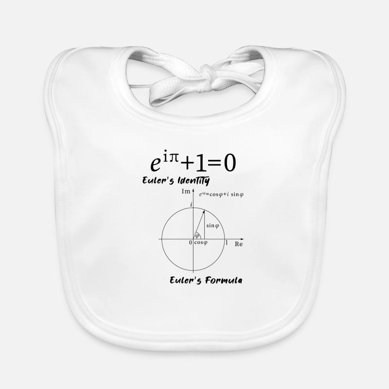 Euler's formula Mathe Schule Geschenk Baby Bio-Lätzchen