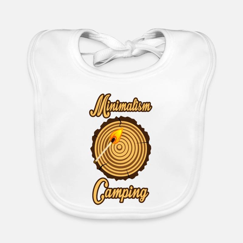 Camping Minimal Baby Bio-Lätzchen