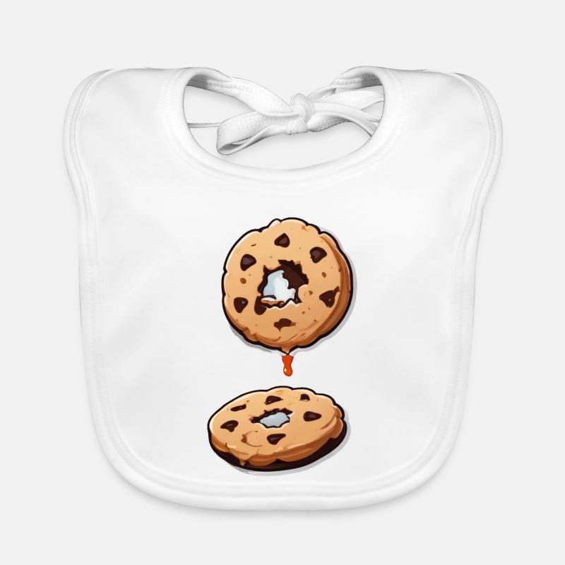 Délice de biscuits au chocolat Bavoir bio Bébé