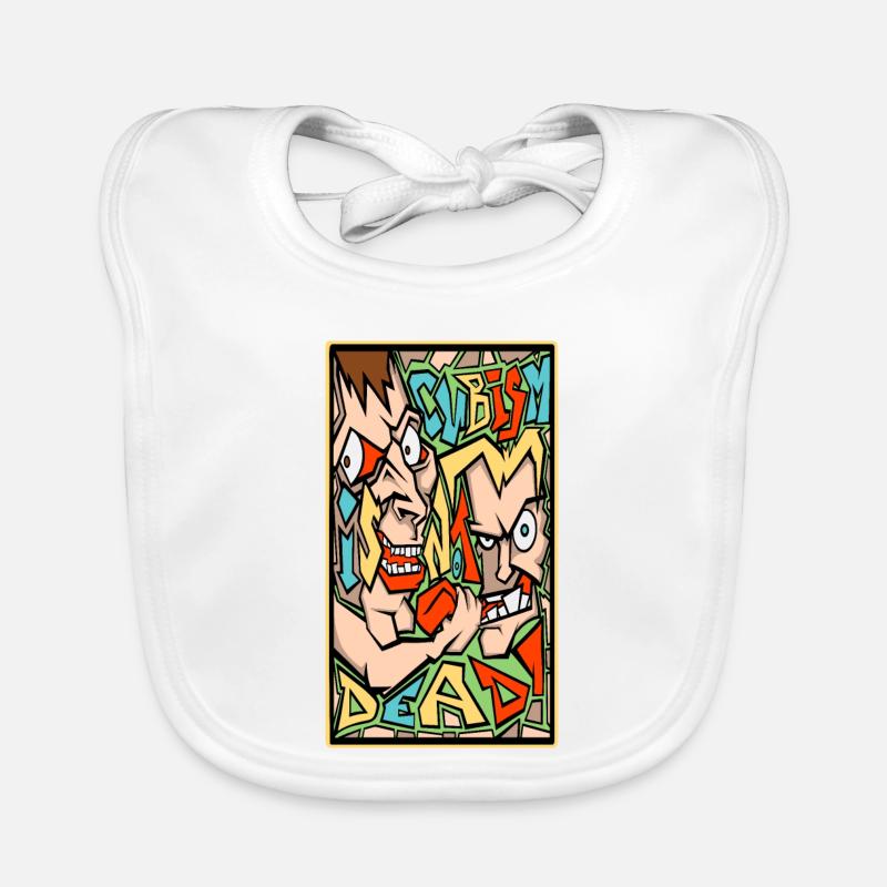 Cubism Organic Baby Bibs
