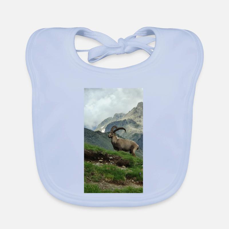 Bouquetin Bavoir bio Bébé