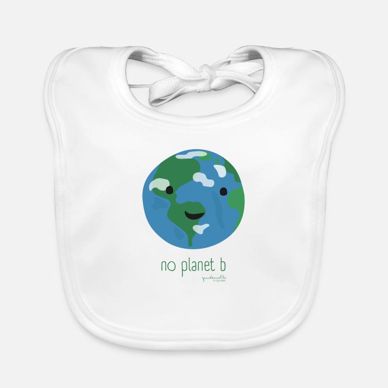 No Planet B – Focus on environmental awareness Organic Baby Bibs