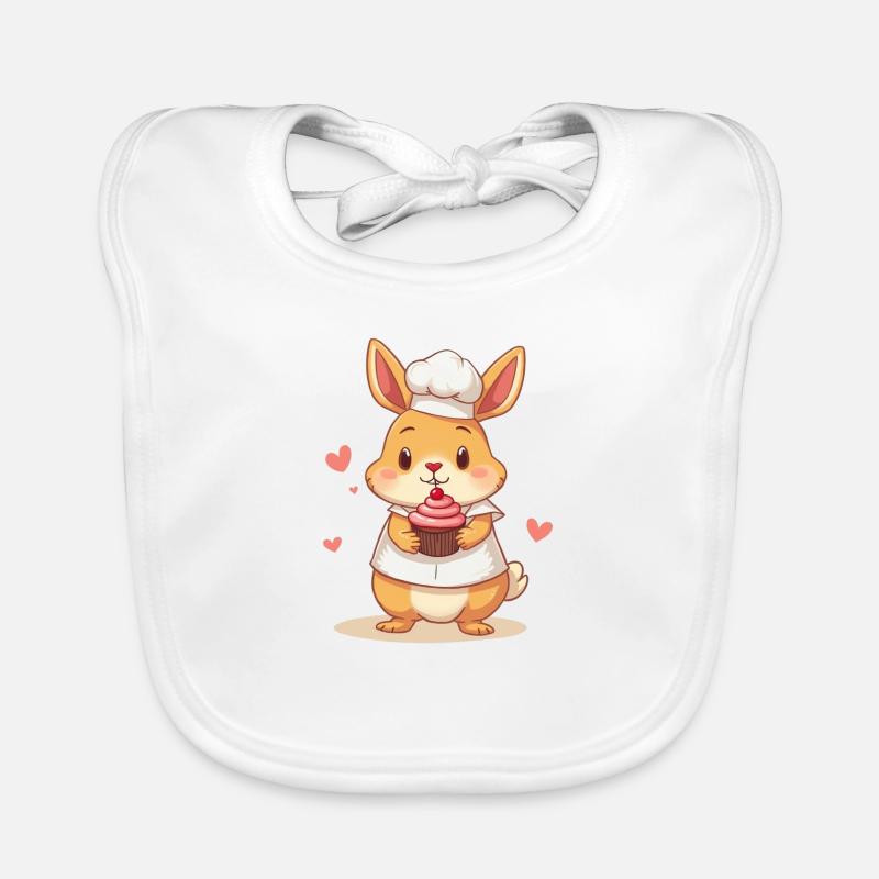 Bake Hop : Bunny Baker Bavoir bio Bébé