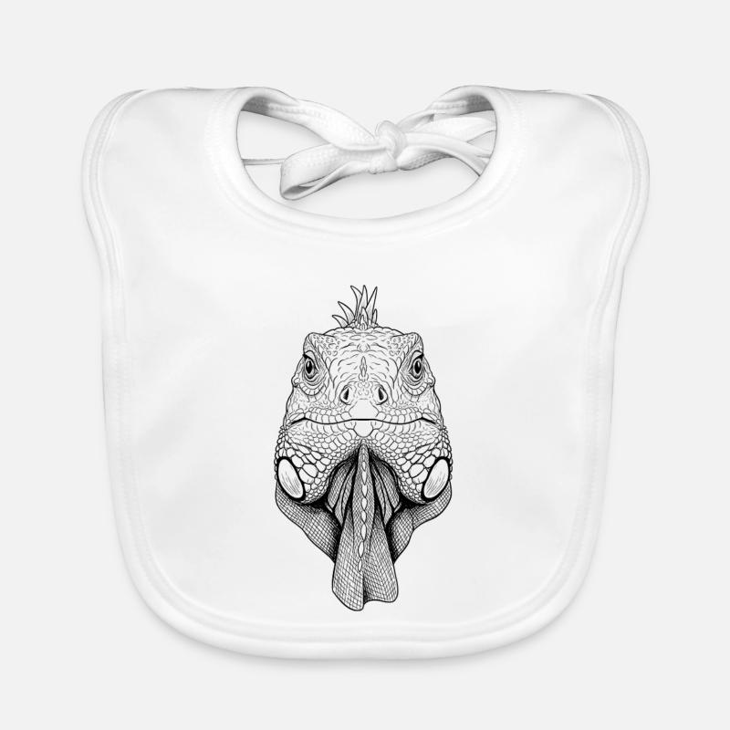 iguana Organic Baby Bibs