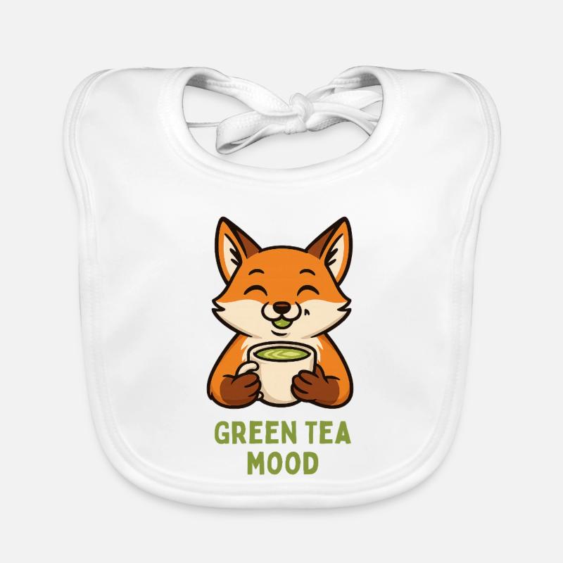 Fuchs Tee-Mood Grüner Tee Baby Bio-Lätzchen