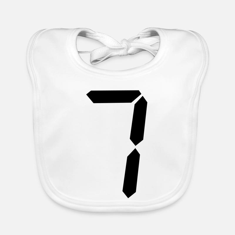 digitale_zahl_7- Baby Bio-Lätzchen