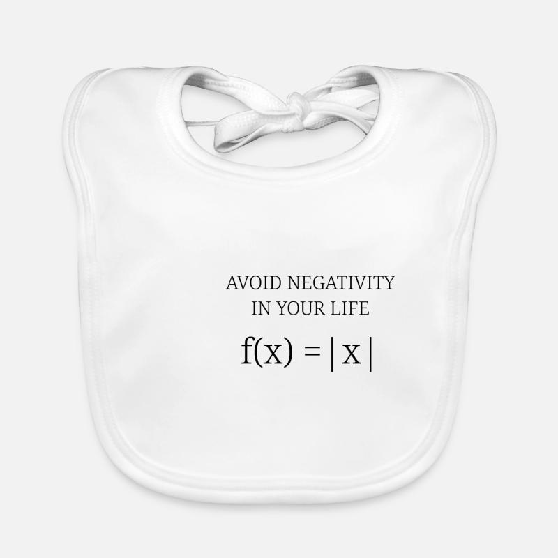 Avoid negativity: |x| Organic Baby Bibs