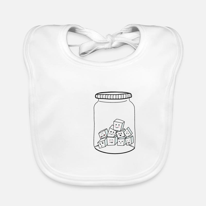 cute sugar Organic Baby Bibs
