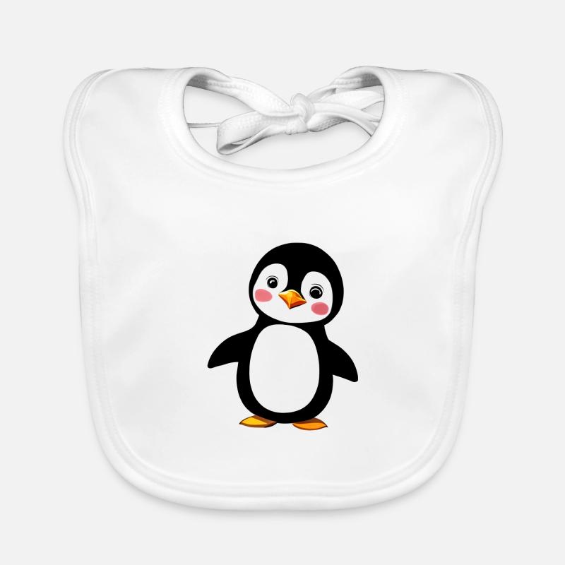 Pinguin Baby Bio-Lätzchen