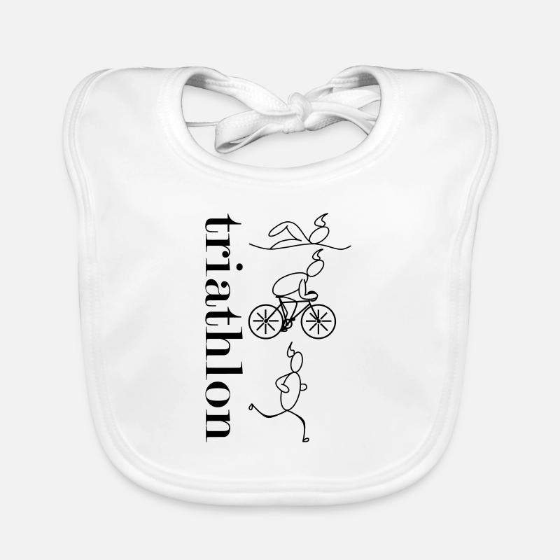 Triathlon Bavoir bio Bébé