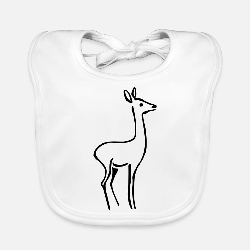 Biche Bavoir bio Bébé