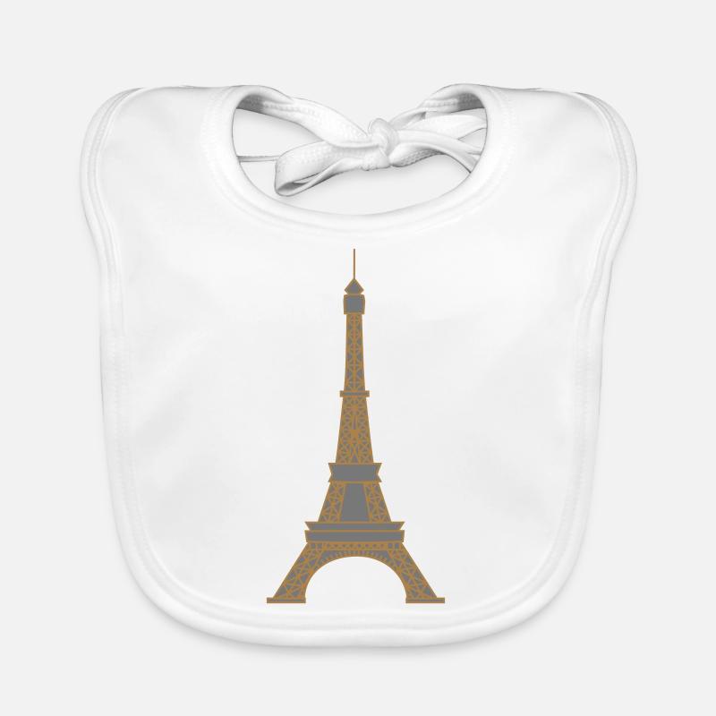 Tour Eiffel TOWER Bavoir bio Bébé