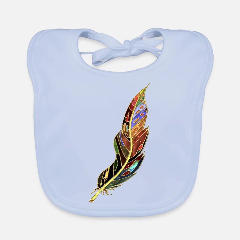 Plume Bavoir bio Bébé