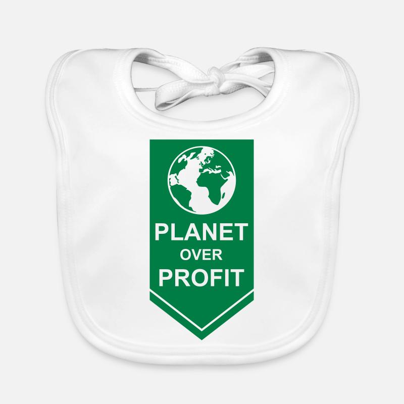 Planète sur le devis de profit Bavoir bio Bébé
