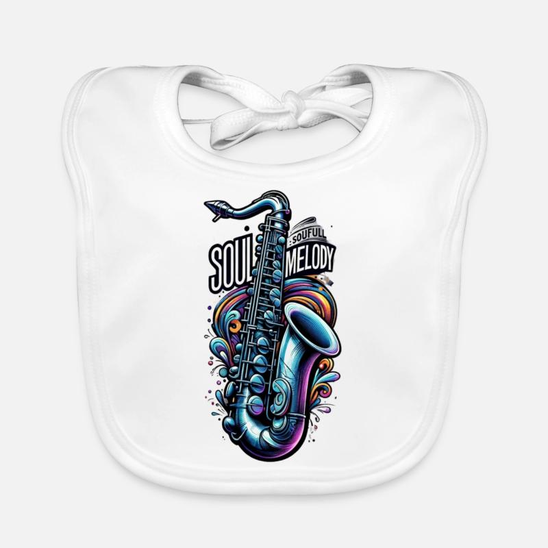 Sax Soul Baby Bio-Lätzchen