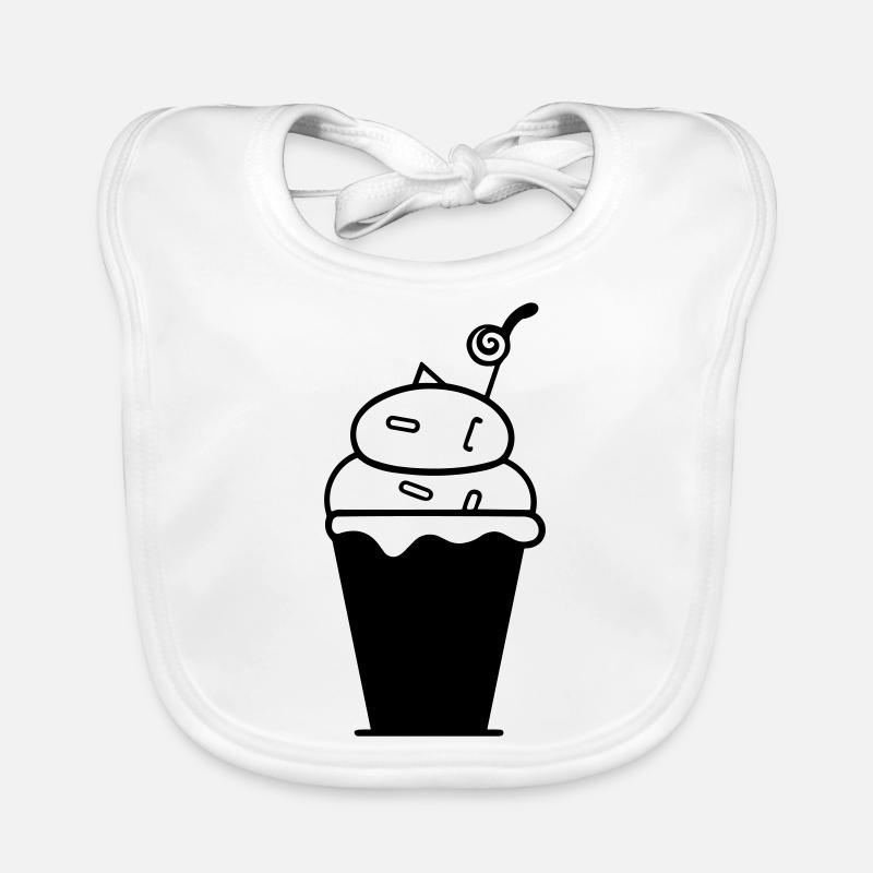 Glace Sundae Bavoir bio Bébé