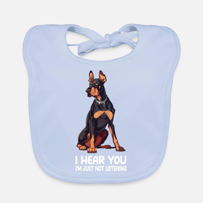 Doberman Organic Baby Bibs
