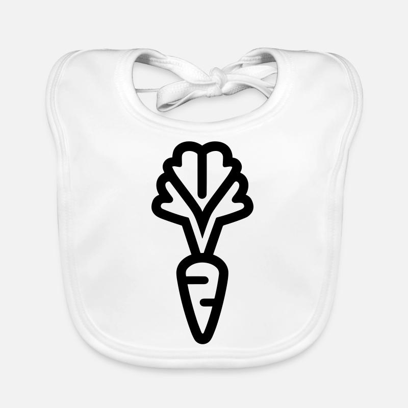 Carrot Organic Baby Bibs