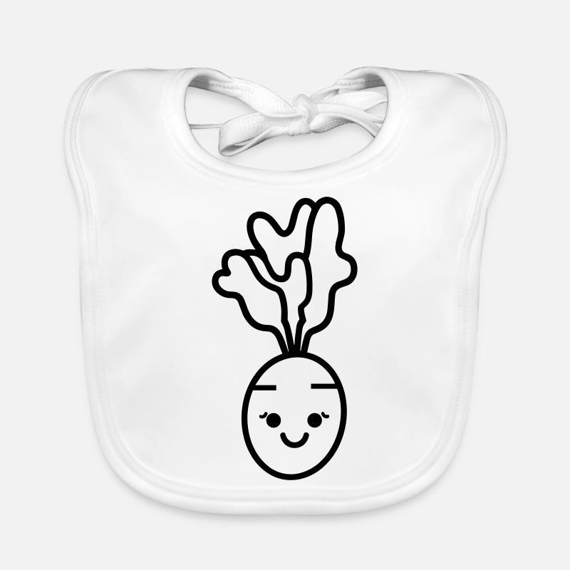 Carotte Bavoir bio Bébé