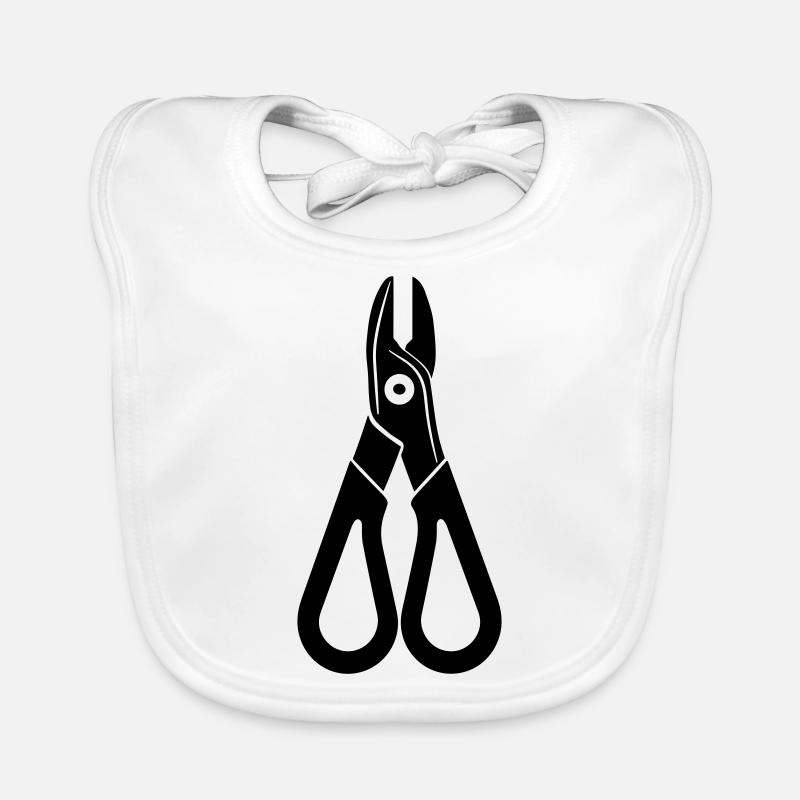 Pliers Tool Organic Baby Bibs