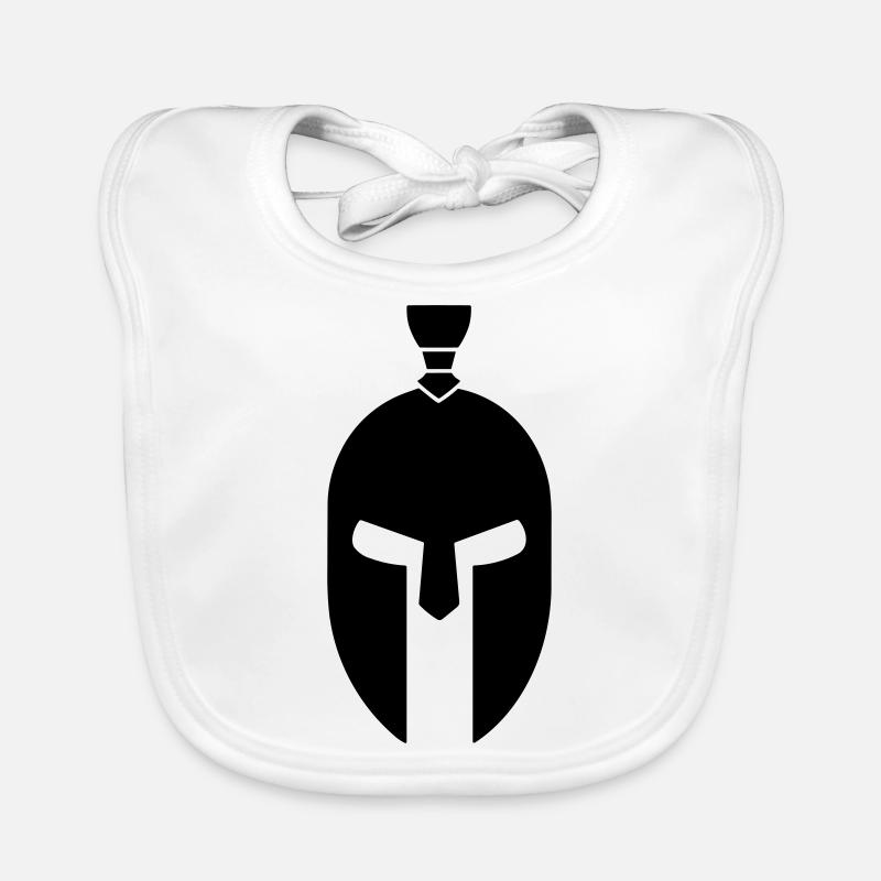 Sparta Spartan Warrior Organic Baby Bibs