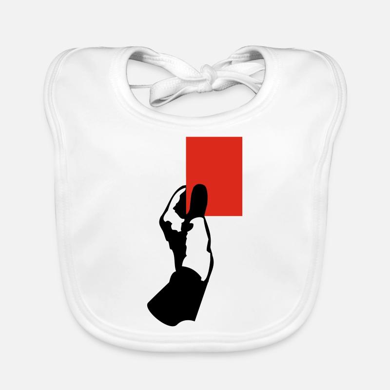 Rote Karte! Bavoir bio Bébé