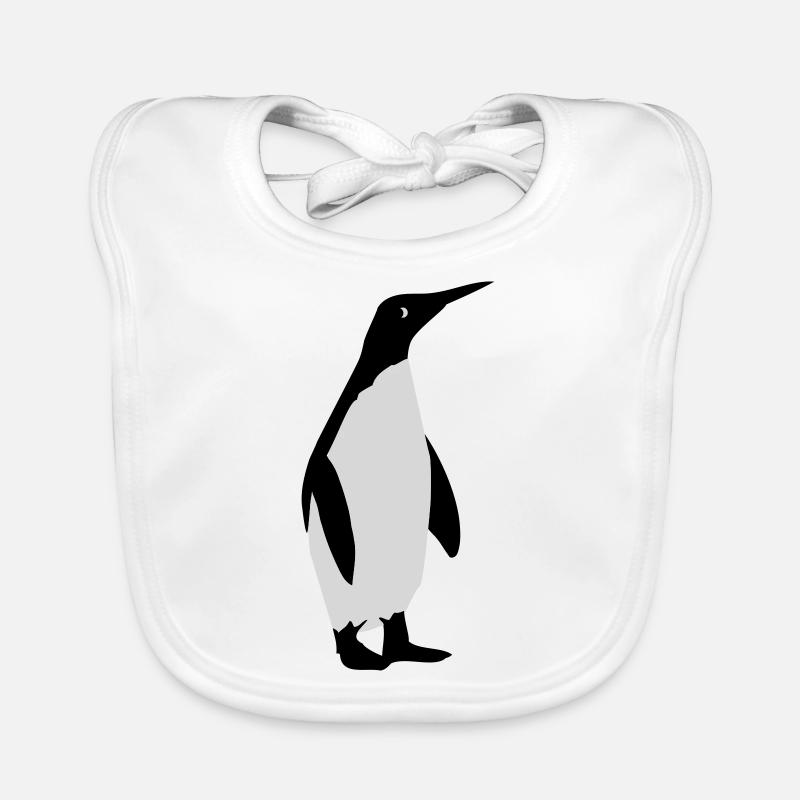 pingouin Bavoir bio Bébé