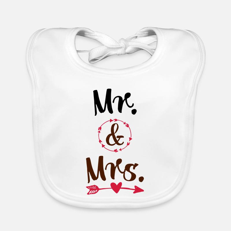 Hochzeit Baby Bio-Lätzchen
