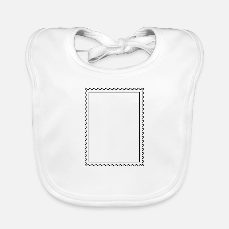 timbre-poste Bavoir bio Bébé