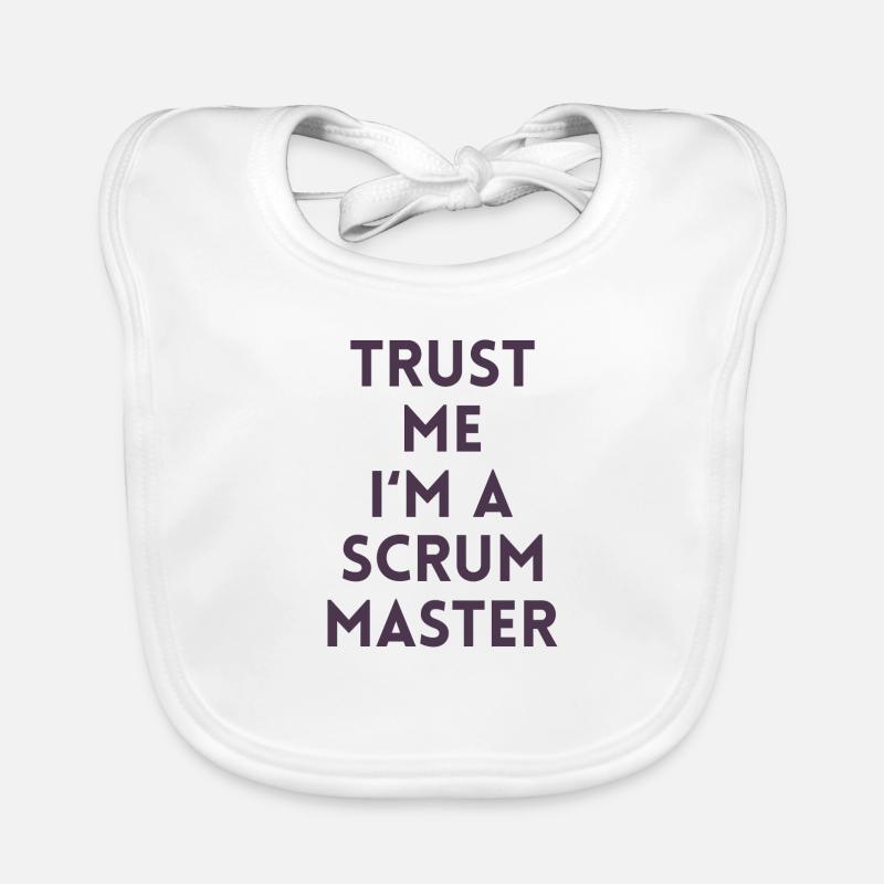 Trust me I’m a scrum master cadeau code ordinateur Bavoir bio Bébé