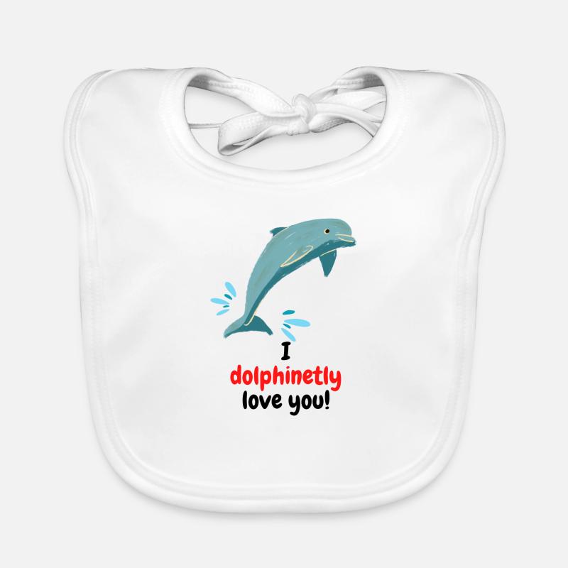 Je t’aime avec brio. Mais quelque chose comme ça. Bavoir bio Bébé