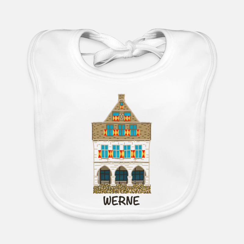 Werne, Unna district, Old Town Hall Organic Baby Bibs