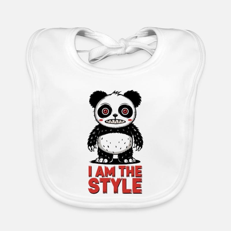 Panda je suis le style Bavoir bio Bébé