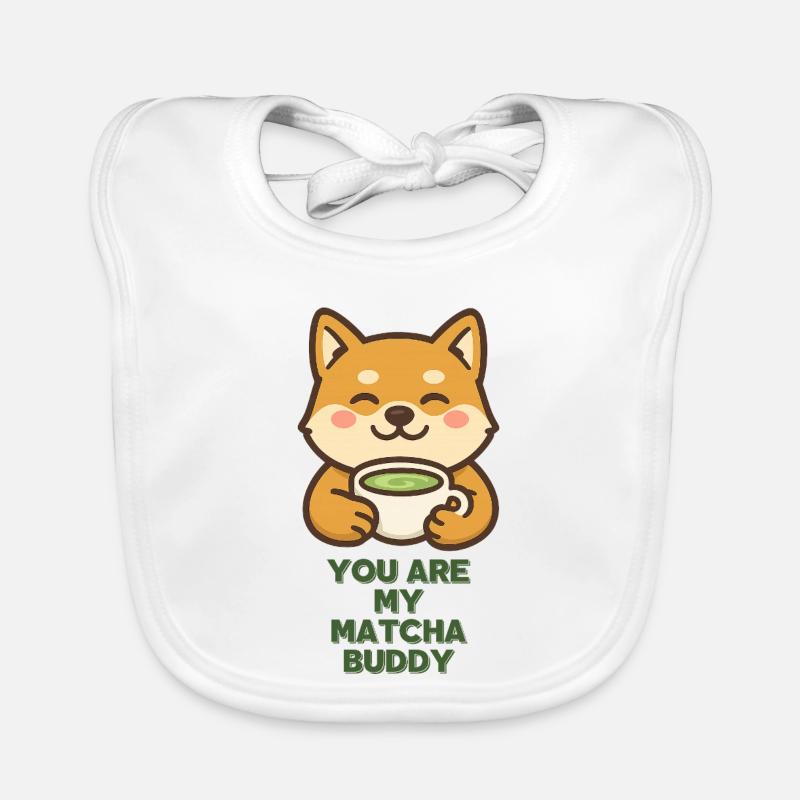 Matcha Buddy - Chien Bavoir bio Bébé