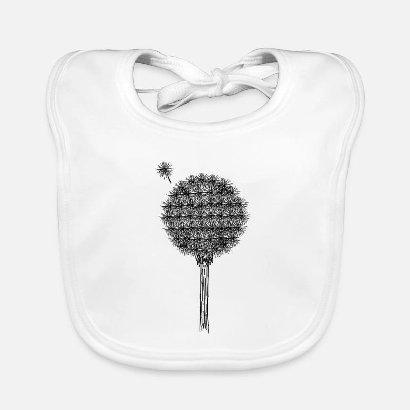 Pusteblume Baby Bio-Lätzchen