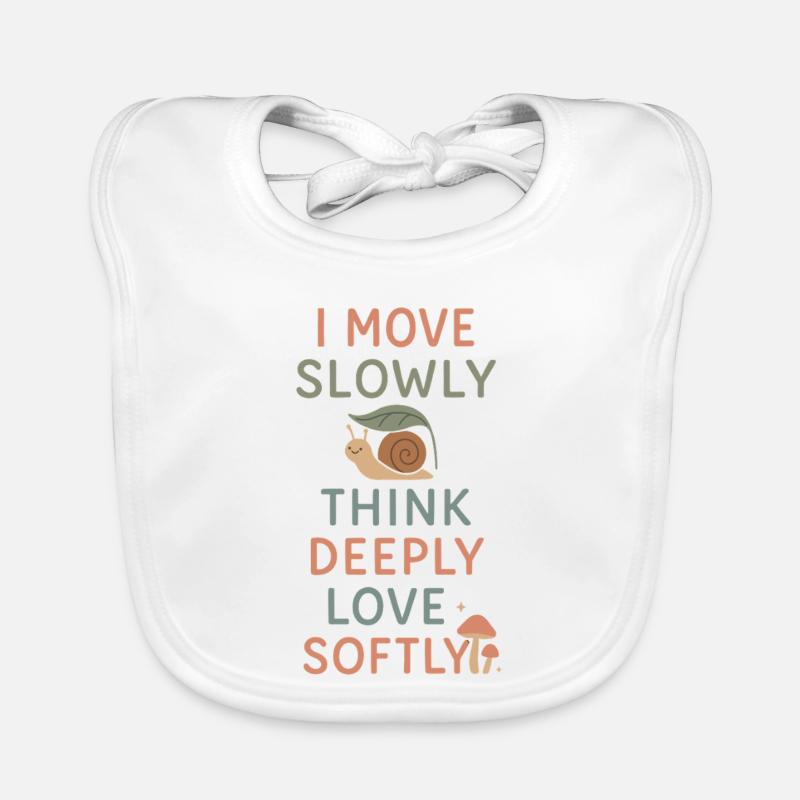 Introverti neurodivergent Bavoir bio Bébé