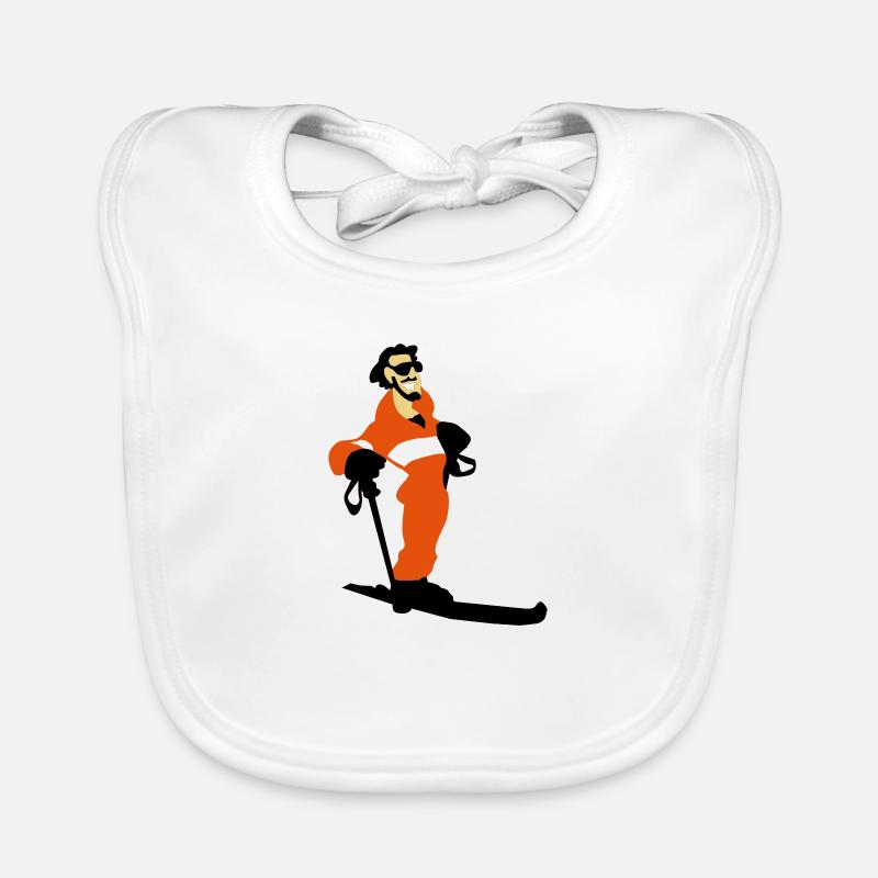 Skilehrer Baby Bio-Lätzchen