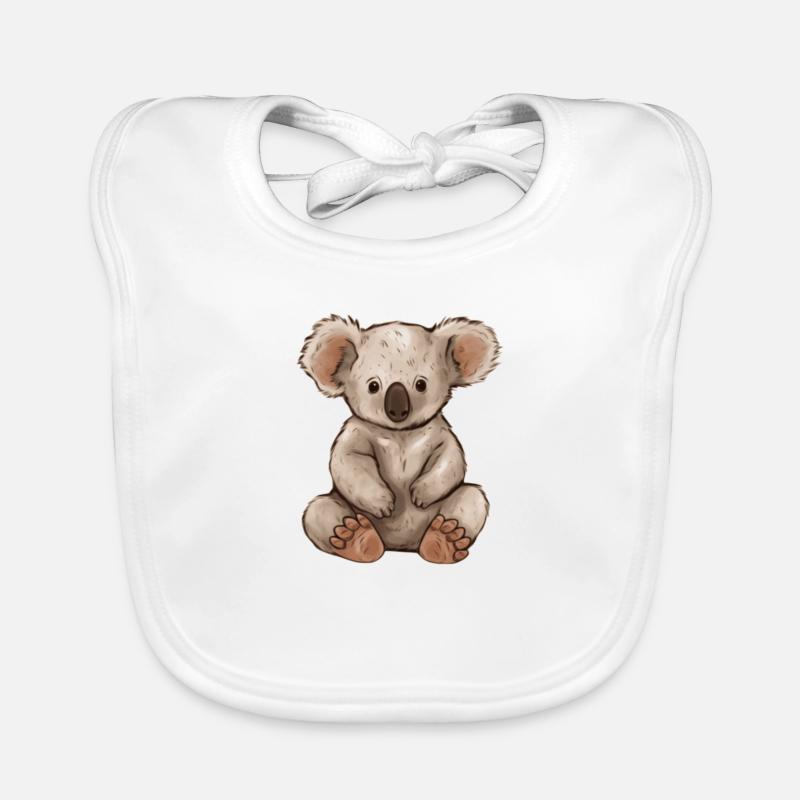 Koala Koalabär Geschenkidee Baby Bio-Lätzchen