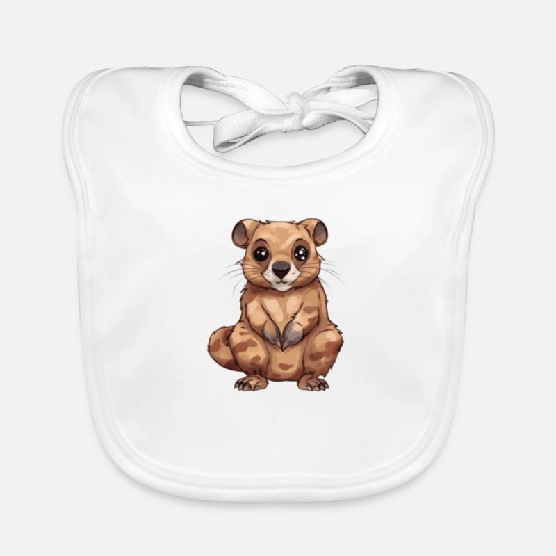 Tier süß lustig Geschenkidee Baby Bio-Lätzchen