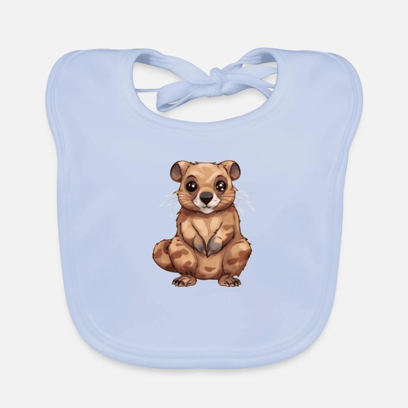 Tier süß lustig Geschenkidee Baby Bio-Lätzchen