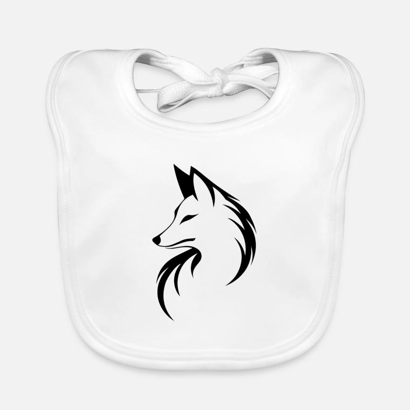 Fox Foxes Organic Baby Bibs