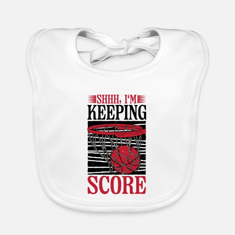 Chut, je garde le score 21 Bavoir bio Bébé