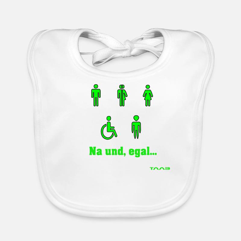Alle sind gleich Baby Bio-Lätzchen