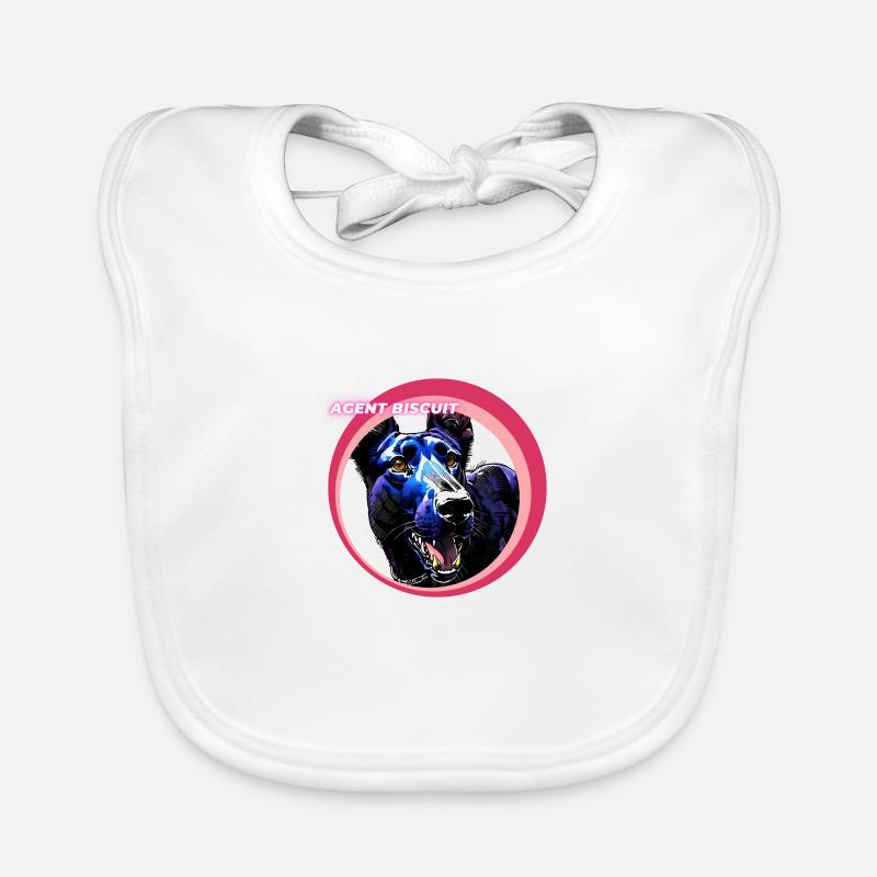 Agent Biscuit Organic Baby Bibs